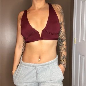 Burgundy Bralette from Windsor